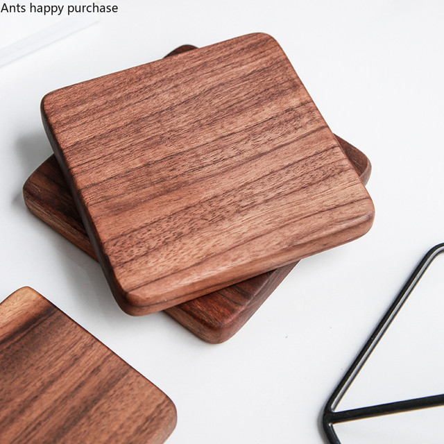 Wood Placemats Coasters, Wooden Coasters Plate